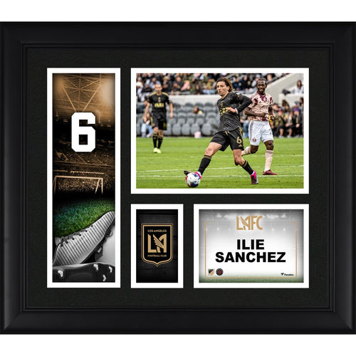 Ilie Sanchez LAFC 15'' x 17'' Player Core Collage