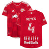 Andres Reyes New York Red Bulls Autographed Match-Used #4 Red Jersey from the 2022 MLS Season