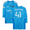 James Pantemis Montreal Impact Autographed Match-Used #41 Blue Jersey from the 2022 MLS Season