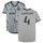 Rudy Camacho Montreal Impact Autographed Match-Used #4 Gray Jersey from the 2022 MLS Season