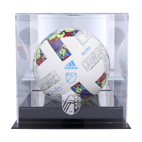 St. Louis City SC Blackbase Logo Soccer Ball Display Case
