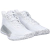 Kansas Jayhawks Team-Issued White Dame 5 Adidas Shoes from the Basketball Program