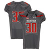Texas Tech Red Raiders Team-Issued #30 Gray Jersey from the 2014 NCAA Football Season