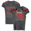 Texas Tech Red Raiders Team-Issued #79 Gray Jersey from the 2014 NCAA Football Season