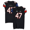 Texas Tech Red Raiders Team-Issued #47 Black State Flag Jersey from the 2014 NCAA Football Season