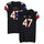 Texas Tech Red Raiders Team-Issued #47 Black State Flag Jersey from the 2014 NCAA Football Season