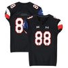 Texas Tech Red Raiders Team-Issued #88 Black State Flag Jersey from the 2014 NCAA Football Season