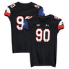 Texas Tech Red Raiders Team-Issued #90 Black State Flag Jersey from the 2014 NCAA Football Season