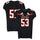 Texas Tech Red Raiders Team-Issued #53 Black Jersey from the 2017 NCAA Football Season