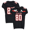 Texas Tech Red Raiders Team-Issued #80 Black Jersey with 150 Patch from the 2017 NCAA Football Season