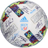San Jose Earthquakes Autographed Match-Used Soccer Ball from the 2022 MLS Season with 25 Signatures - BA88054