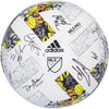 New York City FC Autographed Match-Used Soccer Ball from the 2022 MLS Season with 12 Signatures - BA88032