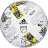 New York City FC Autographed Match-Used Soccer Ball from the 2022 MLS Season with 12 Signatures - BA88034