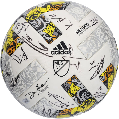Sporting Kansas City Autographed Match-Used Soccer Ball from the 2022 MLS Season with 22 Signatures