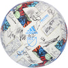 Houston Dynamo FC Autographed Match-Used Soccer Ball from the 2022 MLS Season with 23 Signatures