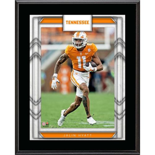 Jalin Hyatt Tennessee Volunteers 10.5'' x 13'' Sublimated Player Plaque