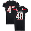 Texas Tech Red Raiders Team-Issued #48 Black Jersey from the 2016 NCAA Football Season