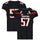 Texas Tech Red Raiders Team-Issued #57 Black Jersey from the 2016 NCAA Football Season