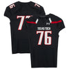 Texas Tech Red Raiders Team-Issued #76 Black Jersey from the 2016 NCAA Football Season