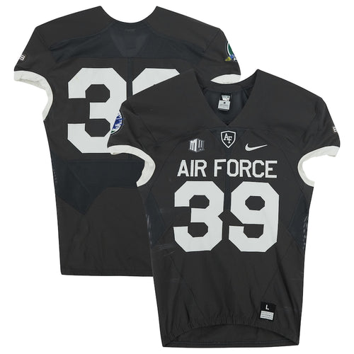 Air Force Falcons Team-Issued #39 Gray Jersey from the 2018 NCAA Football Season