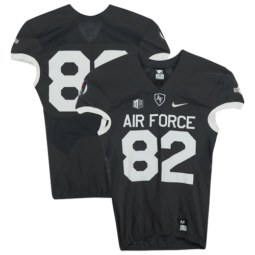 Air Force Falcons Team-Issued #82 Gray Jersey from the 2018 NCAA Football Season