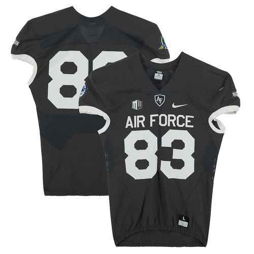 Air Force Falcons Team-Issued #83 Gray Jersey from the 2018 NCAA Football Season