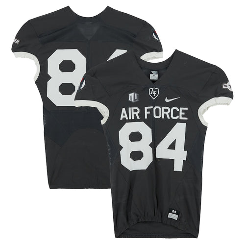 Air Force Falcons Team-Issued #84 Gray Jersey from the 2018 NCAA Football Season