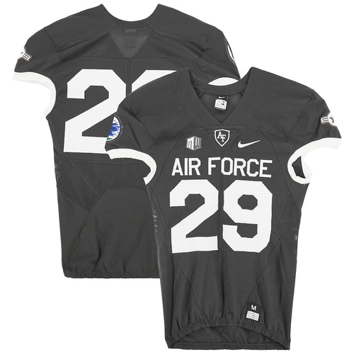 Air Force Falcons Team-Issued #29 Gray Jersey from the 2018 NCAA Football Season