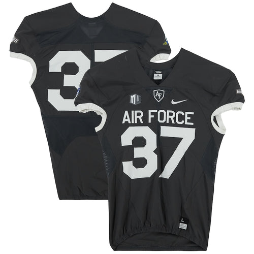 Air Force Falcons Team-Issued #37 Gray Jersey from the 2018 NCAA Football Season