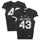 Air Force Falcons Team-Issued #43 Gray Jersey from the 2018 NCAA Football Season