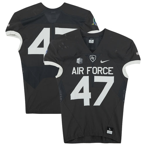 Air Force Falcons Team-Issued #47 Gray Jersey from the 2018 NCAA Football Season