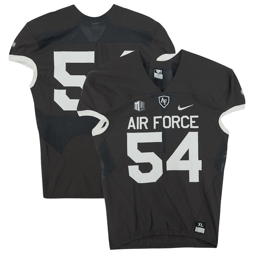 Air Force Falcons Team-Issued #54 Gray Jersey from the 2018 NCAA Football Season