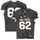 Air Force Falcons Team-Issued #62 Gray Jersey from the 2018 NCAA Football Season