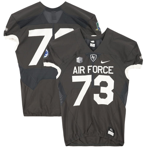 Air Force Falcons Team-Issued #73 Gray Jersey from the 2018 NCAA Football Season