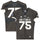 Air Force Falcons Team-Issued #75 Gray Jersey from the 2018 NCAA Football Season