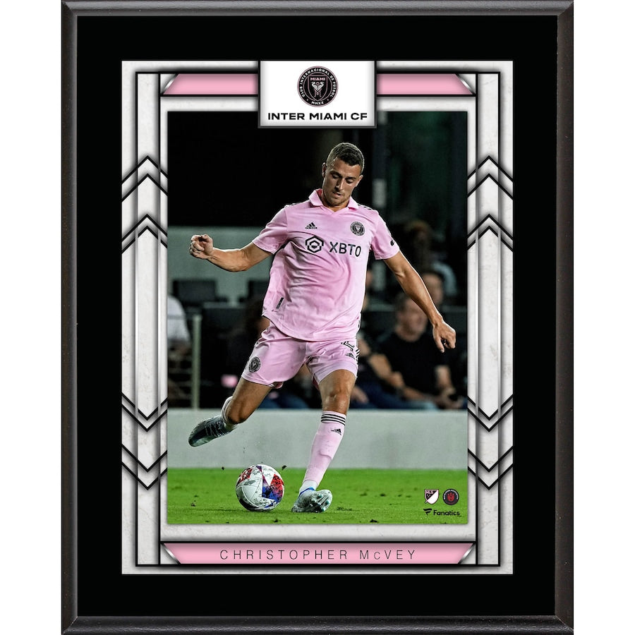 Christopher McVey Inter Miami CF 10.5'' X 13'' Sublimated Player Plaque
