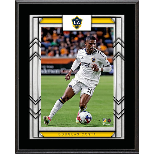 Douglas Costa LA Galaxy 10.5'' X 13'' Sublimated Player Plaque