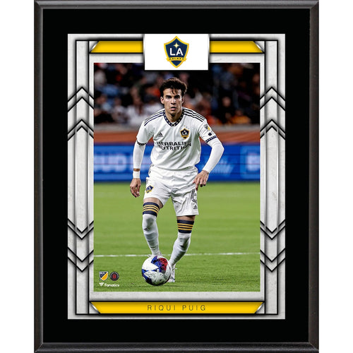 Riqui Puig LA Galaxy 10.5'' X 13'' Sublimated Player Plaque