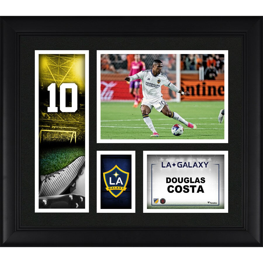 Douglas Costa LA Galaxy Framed 15'' x 17'' Player Core Collage