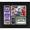 Peter Skoronski Northwestern Wildcats Framed 15'' x 17'' Player Collage