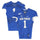 Air Force Falcons Team-Issued #1 Blue Jersey with 150 Patch from the 2019 NCAA Football Season