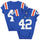 Florida Gators Team-Issued #42 Royal Throwback Jersey from the 2020-21 NCAA Football Seasons