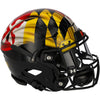 Maryland Terrapins Team-Issued Black Helmet from the 2021 NCAA Football Season - XJ05529528