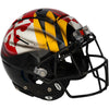 Maryland Terrapins Team-Issued Black Helmet from the 2021 NCAA Football Season - XJ05529558