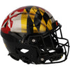 Maryland Terrapins Team-Issued Black Helmet from the 2021 NCAA Football Season - XJ05529575