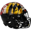 Maryland Terrapins Team-Issued Black Helmet from the 2021 NCAA Football Season - XJ05529603