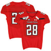 Texas Tech Red Raiders Team-Issued #28 Red Jersey with 150 Patch from the 2019 NCAA Football Season
