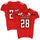Texas Tech Red Raiders Team-Issued #28 Red Jersey with 150 Patch from the 2019 NCAA Football Season
