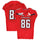Texas Tech Red Raiders Team-Issued #86 Red Jersey with 150 Patch from the 2019 NCAA Football Season