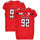 Texas Tech Red Raiders Team-Issued #92 Red Jersey with 150 Patch from the 2019 NCAA Football Season
